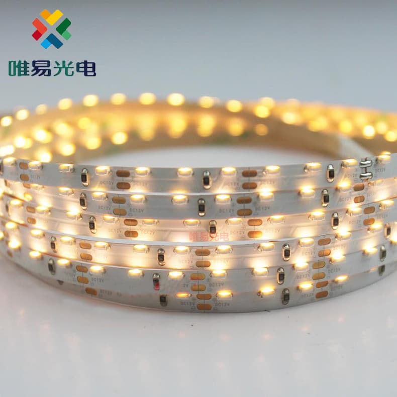 Side-emitting LED Strip 4020 LED Strip 140 LEDs/m 24V High-efficiency Side-emitting Light Strip Golden Yellow Orange Light