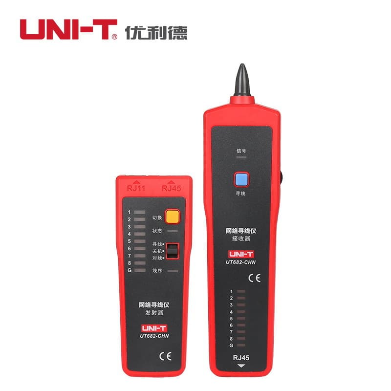 UNI-T UT682 Wire Tracer Multifunctional Network Cable Tester Line Finder Telephone Line Tester Anti-Interference