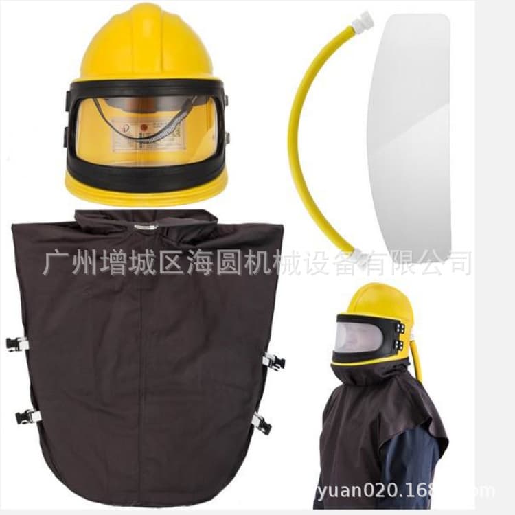 Manufacturer Produces Sandblasting Helmet, Sandblasting Mask, Temperature-Adjustable Protective Respiratory System, Seeking National Agents