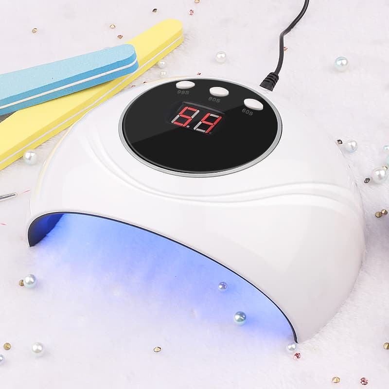 Z4 Nail Lamp for Nail Salon, Nail Tips, Gel Polish, Wearable Nails, Quick Curing Gel Nail Dryer, Nail Machine