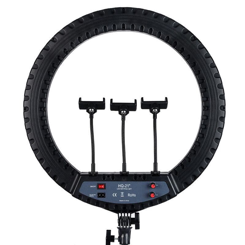 HQ14N 18N 21N Live Streaming Fill Light Desktop Stand Photography Ring Light Photo Beautifying Light LED Anchor Light