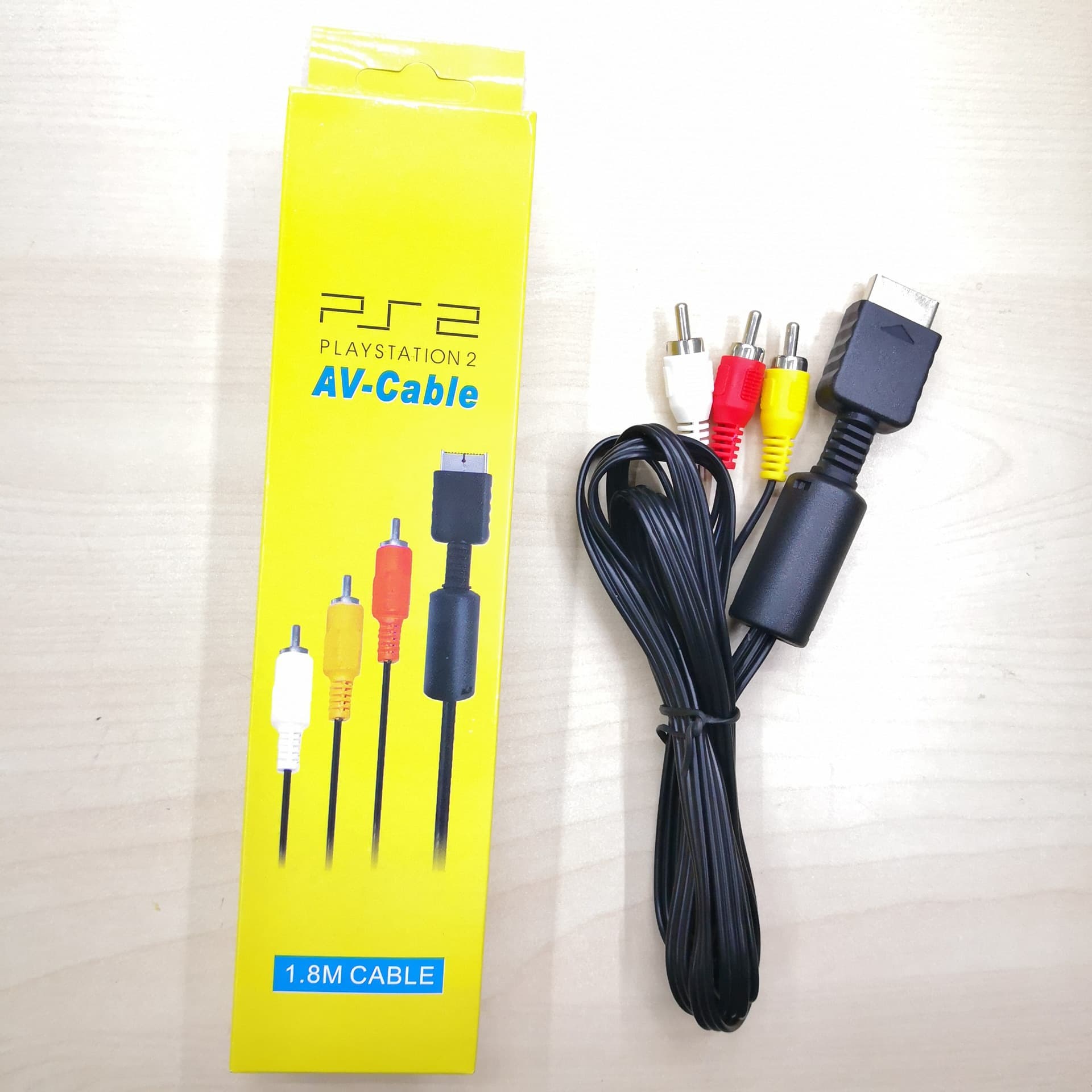 Suitable for PS2AV cable PS2/PS3 host AV video cable PS2RGB HD cable PS2AV cable 1.8M