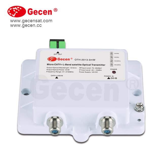 1550nm L-Band Satellite 47-2150 Optical Transmitter CATV+SAT Optical Transmitter