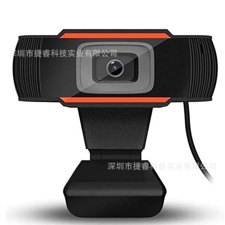 Network HD computer webcam with microphone, USB desktop camera for live streaming and PC video conferences