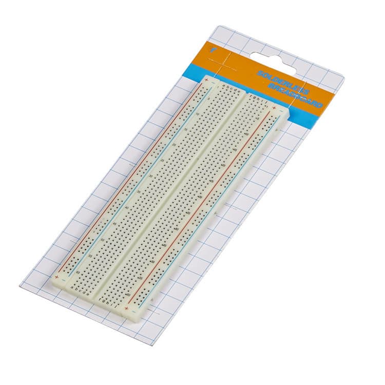 Factory 830-hole breadboard, blister packaging, solderless student experimental circuit board, solderless test version ZY-102