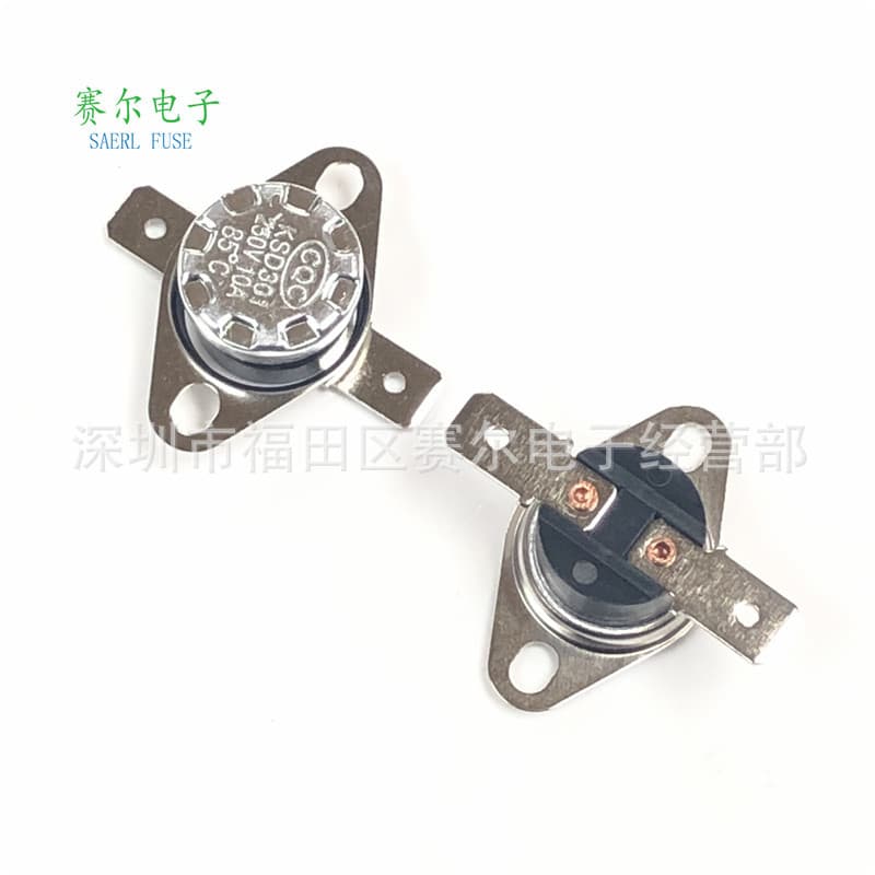 KSD301 Snap-Action Thermostat Bakelite Temperature Switch 40°C-170°C Normally Closed 15A 250V Thermal Protection