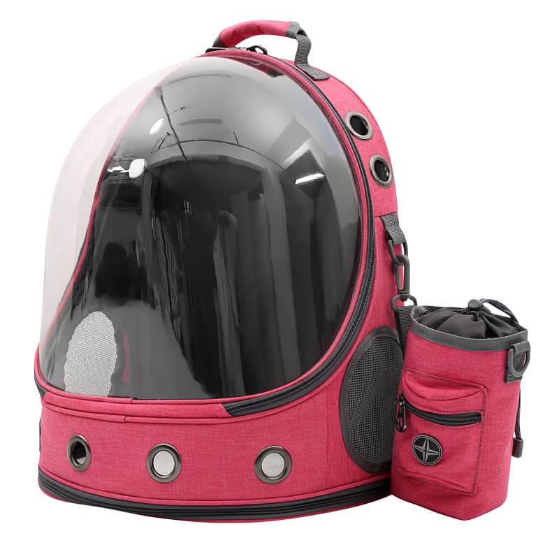 New Cat Bag Transparent Pet Space Bag Outgoing Portable Backpack Dog Bag Large Capacity Folding Pet Backpack Cross Border