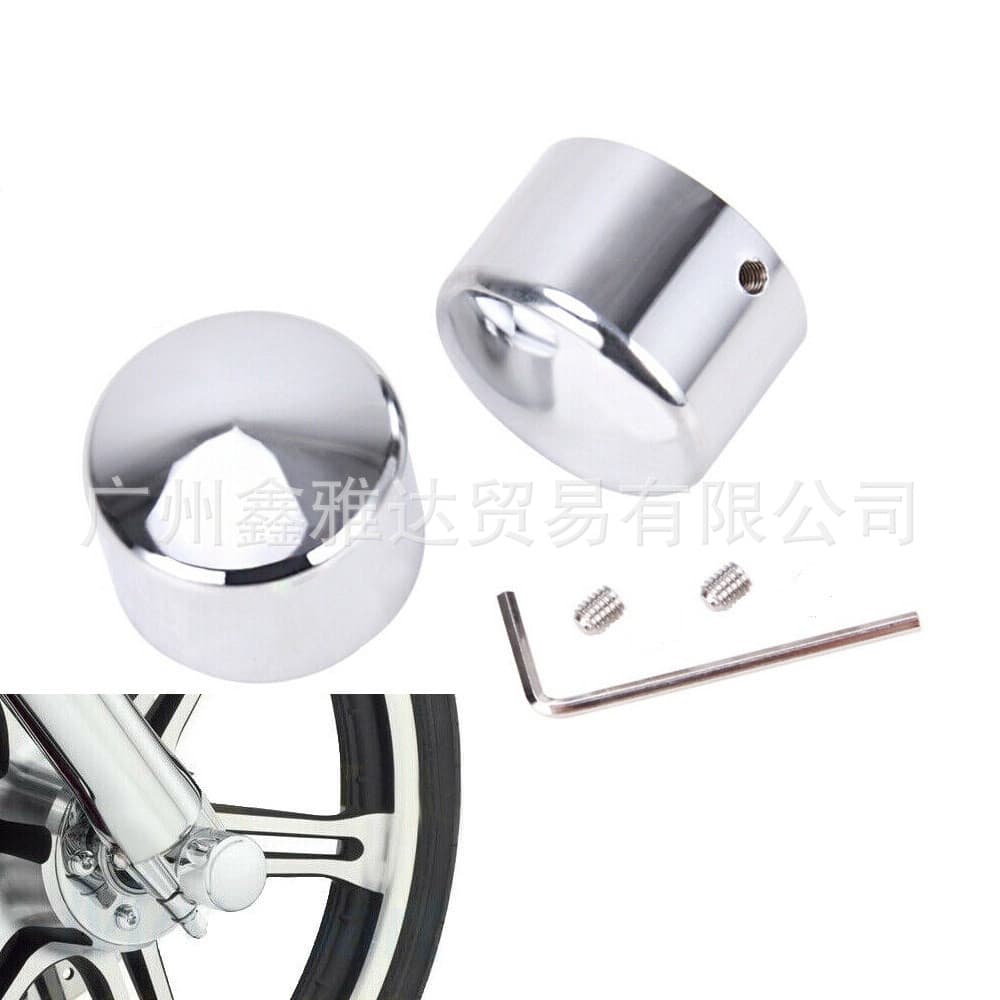 Motorcycle modified front axle cover Harley XL883 Dana Softail Fatty CNC modified front axle cover
