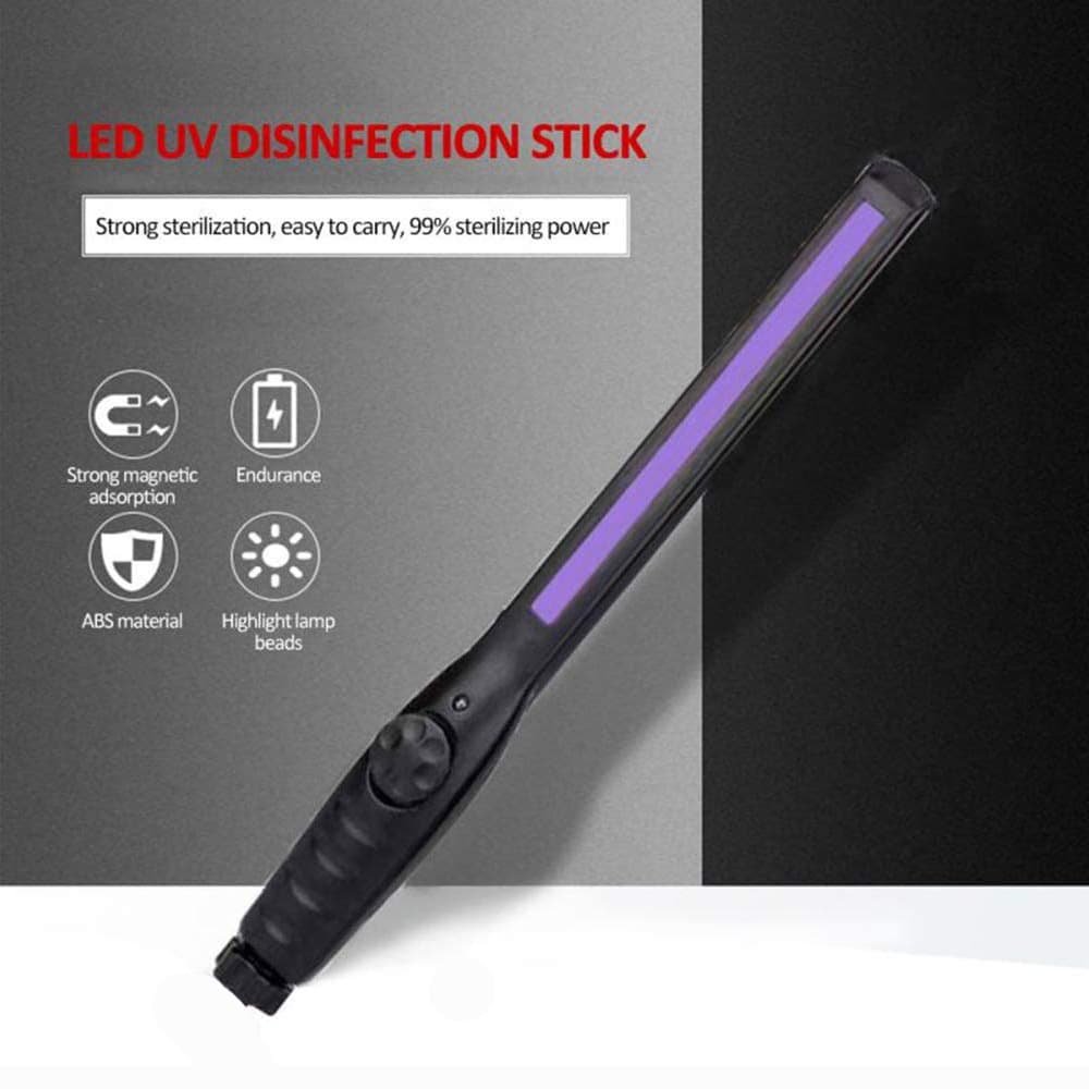 LED ultraviolet disinfection stick handheld UV sterilizer lamp portable UVC germicidal rod
