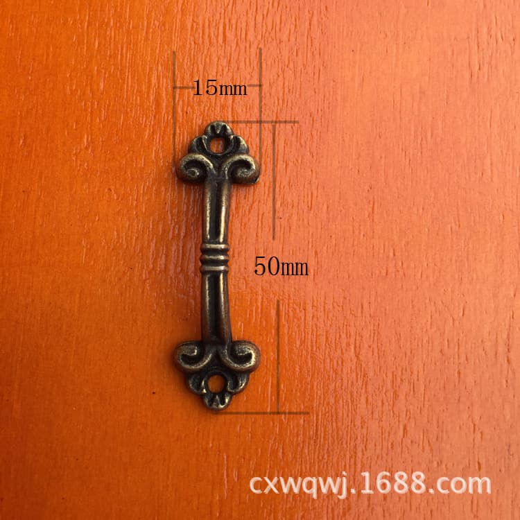 Antique Drawer Pull Small Handle Jewelry Box Handle Alloy Handle Gift Box Packaging Accessories Mini Handle