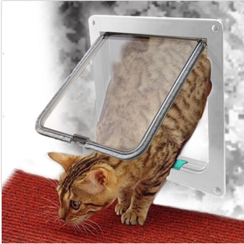 Pet Supplies Cat Door Dog Door Hole Directional Control Pet Cat Dog Shed Supplies