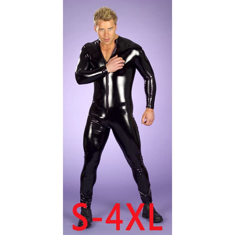 Patent Leather Connected Sexy Set Men's Bras Divided Into Codes Direct Manufacturer Supplies Export Quality For Private Use