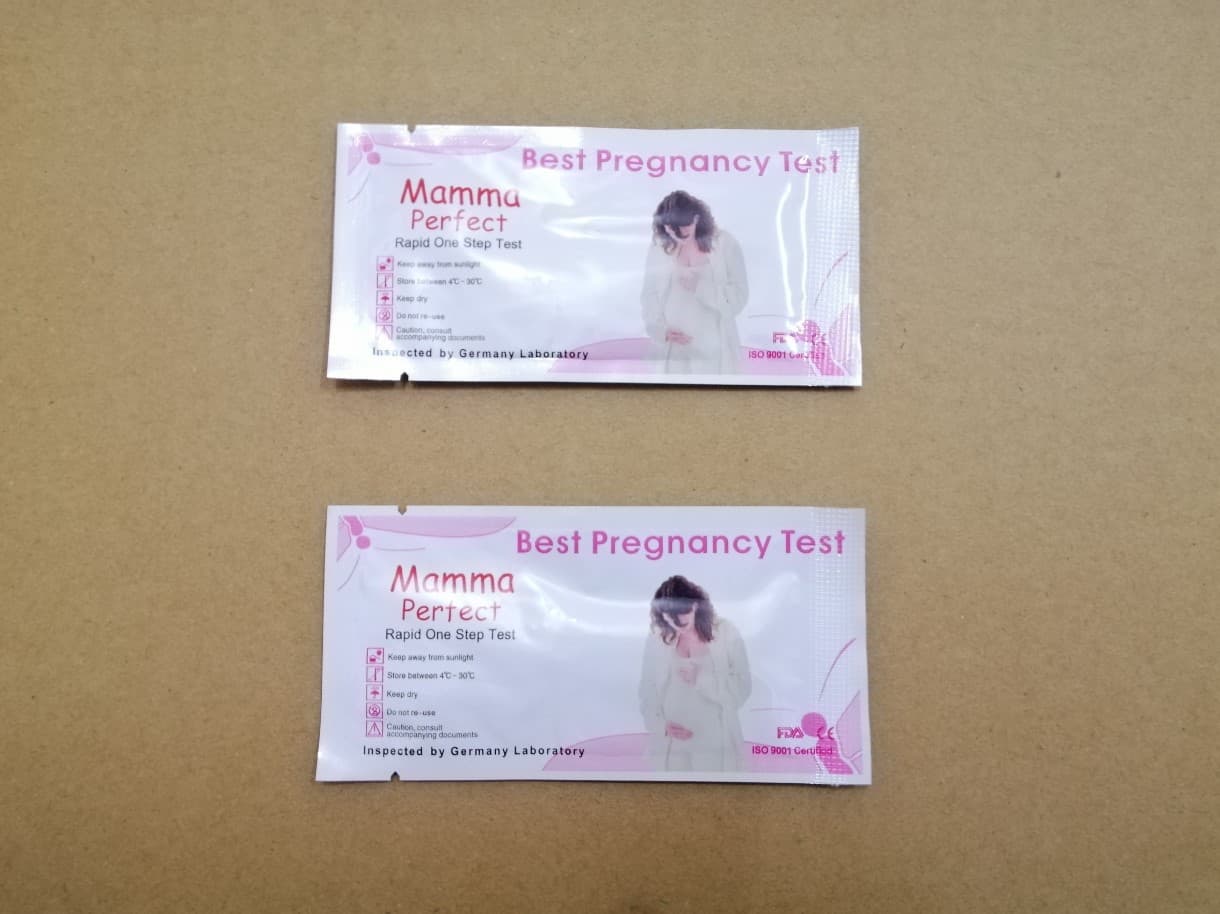 Cross-border supply English packaging pregnancy test strips, early pregnancy test strips, pregnancy test sticks, pregnancy test strips