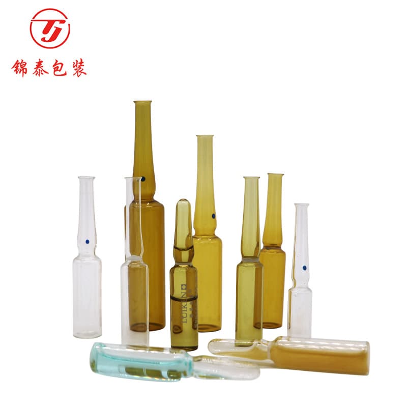Factory Direct Stock 2ml Ampoule Bottle 1ml Glass Pharmaceutical Vial Ampule 3ml Injection Bottle 5ml Ampoule
