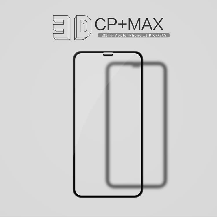 Nillkin 3D CP+MAX Full Coverage Tempered Glass Screen Protector for iPhone 11 Pro/X/XS