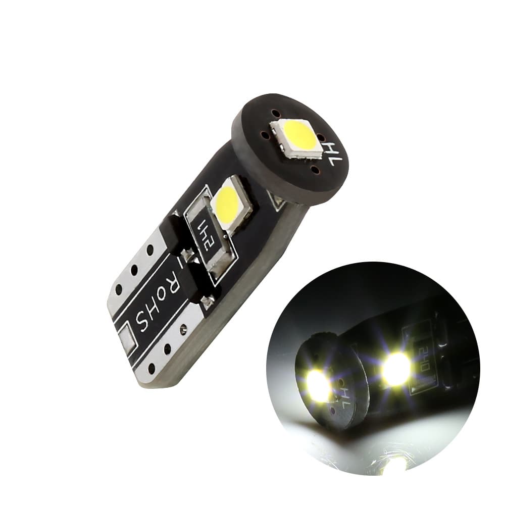Infinity LED car light T10 3030 3SMD 12V decoded Canbus car width light reading light license plate