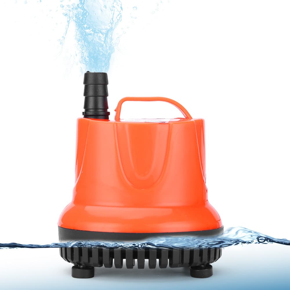Mini Silent Aquarium Fish Tank Multifunctional Bottom Suction Water Pump Small Drainage Pump Plastic Material Domestic Goods