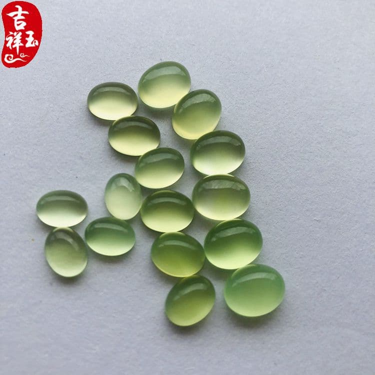 Natural Grape Agate Cabochon Loose Stone Gem Pendant DIY Jewelry Accessories Chalcedony Hairpin Jewelry