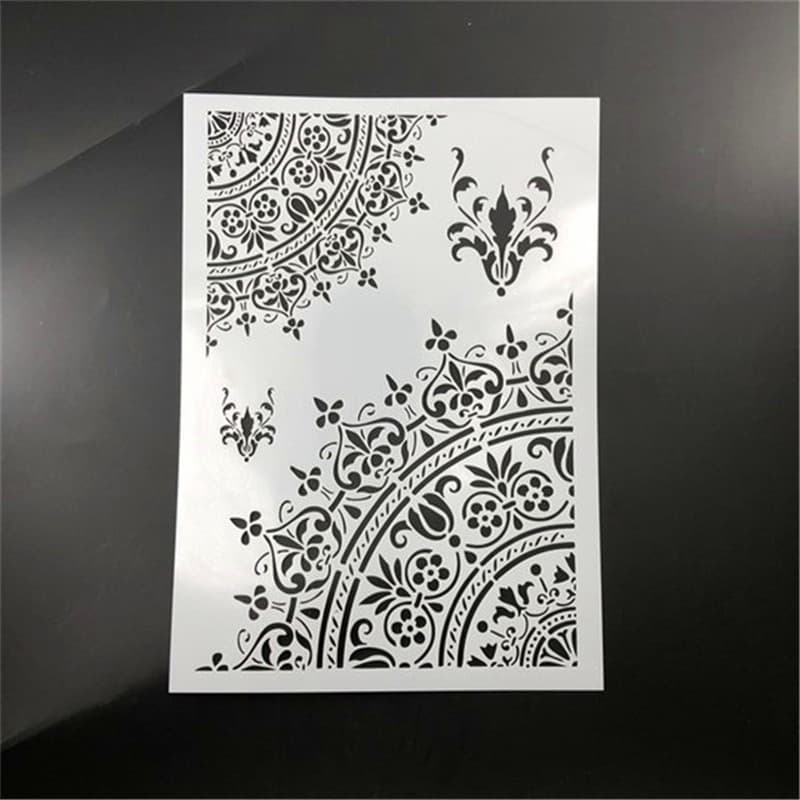 Drawing Template Office Culture Art Calligraphy Drafting Hollow Laser Engraving Eco-Friendly Non-Toxic Imported Material Printing