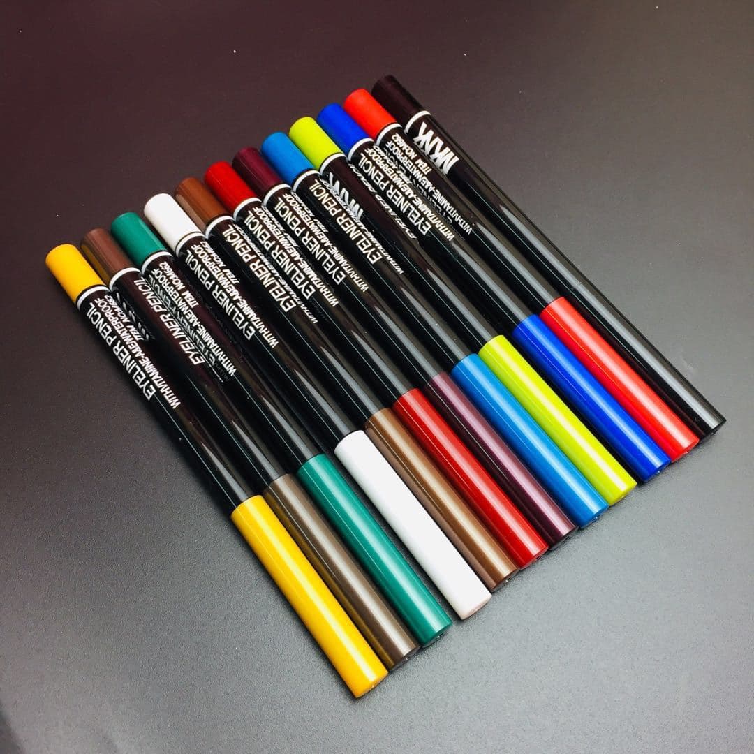 Export COS12 color multi-purpose lying silkworm eyeliner eyeshadow pen lip liner eyebrow pencil Christmas makeup set