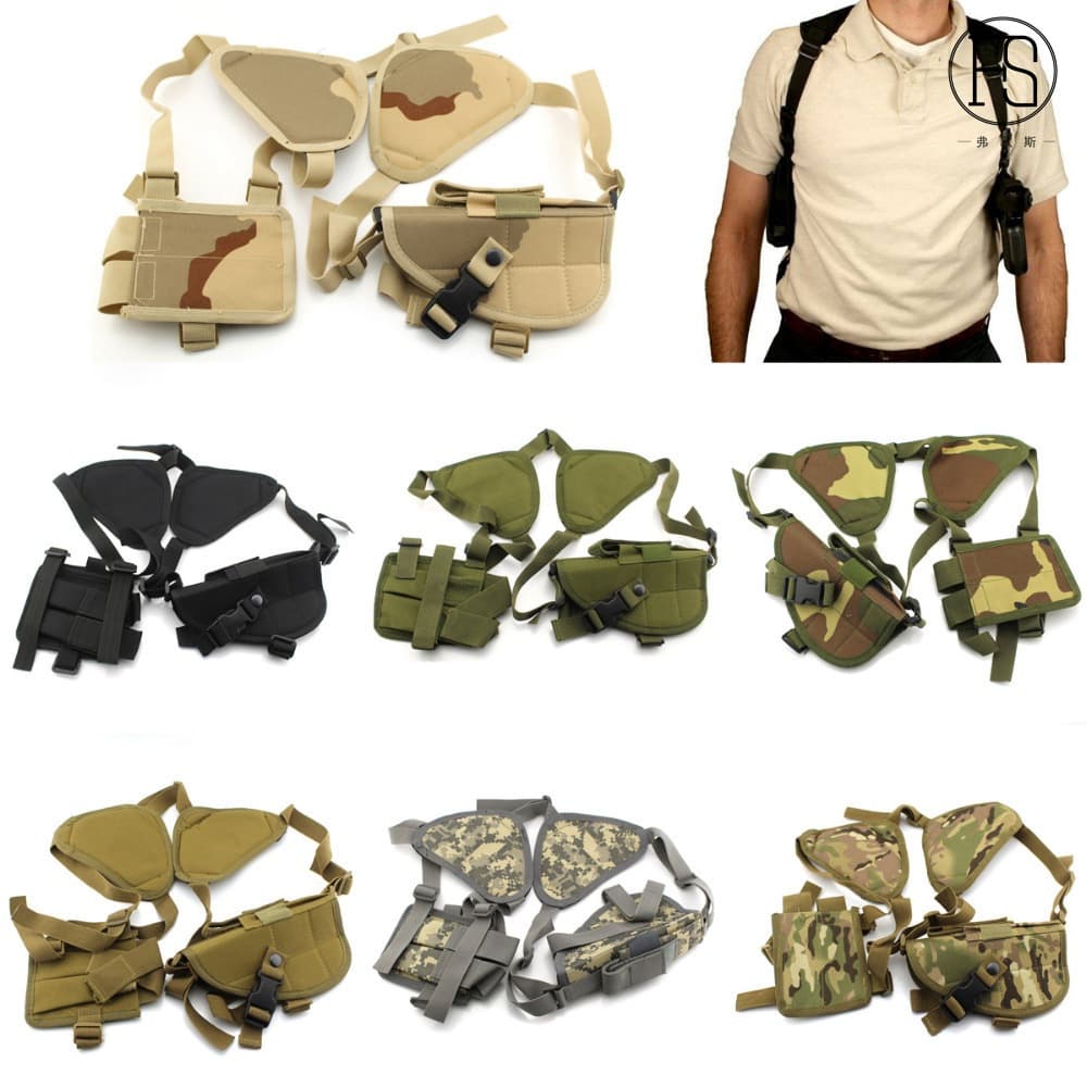 Amazon Bestseller Tactical Underarm Holster Accessory Pack Outdoor Field Gear Concealed Underarm Pouch Magazine Pouch