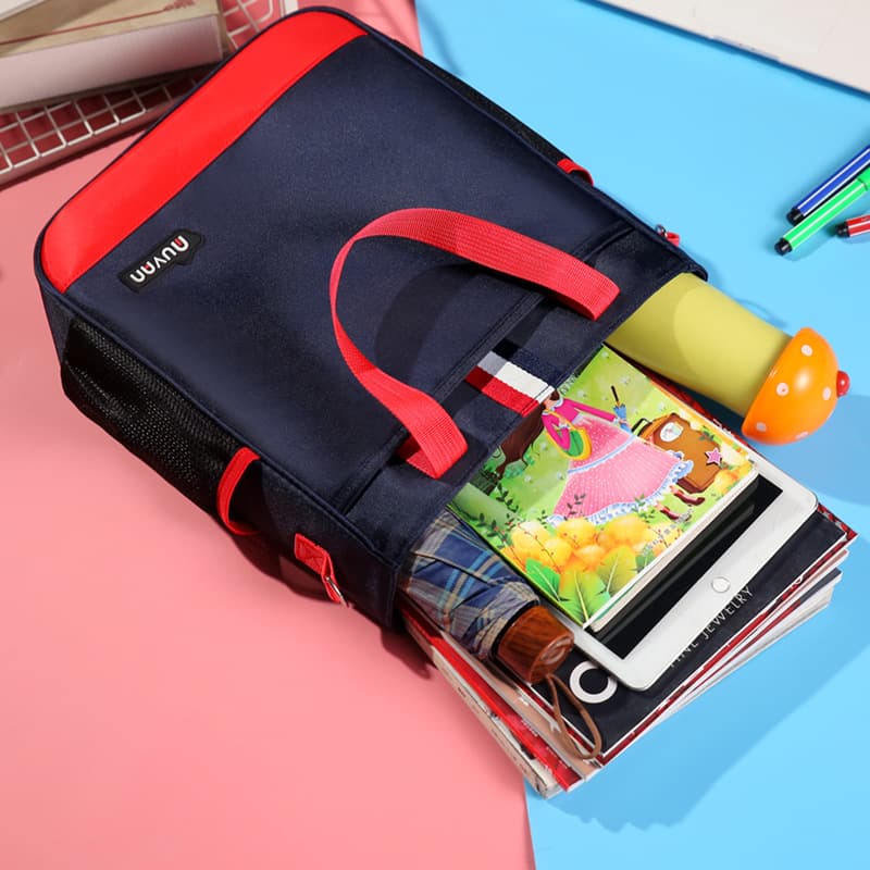 Elementary school student backpack, tutoring bag, training institution gift, crossbody bag, tote bag, custom logo single-shoulder backpack