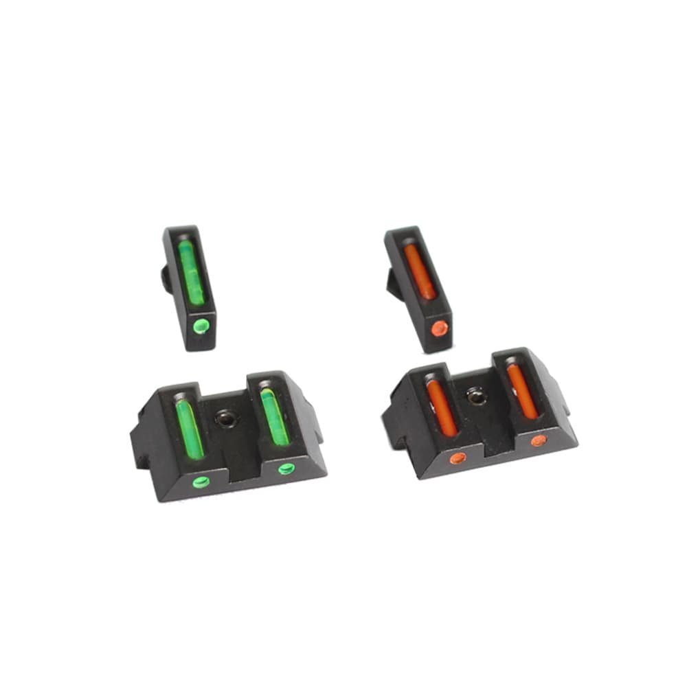 SPINA New G17 G19 Tactical Front and Rear Red Green Dot Fiber Optic