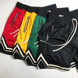 Men's Running Shorts Mesh Breathable Fitness 5-Inch Shorts Summer Thin Casual Versatile