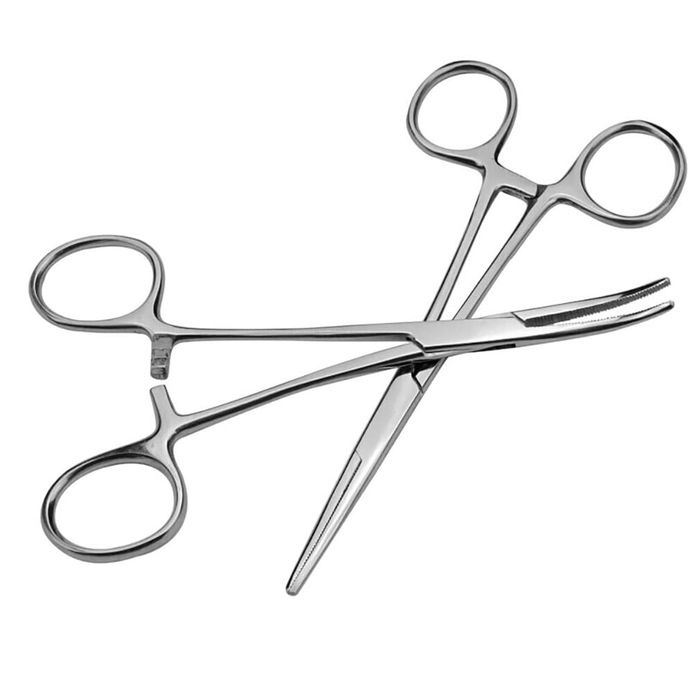 Stainless steel hemostatic forceps, pet hair removal forceps, fishing hook remover, beauty salon cupping forceps, surgical hemostatic forceps