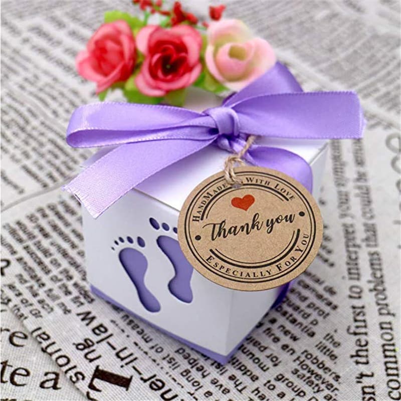Thank you for celebrating with us. Hang tag handmade label gift decoration blank price tag