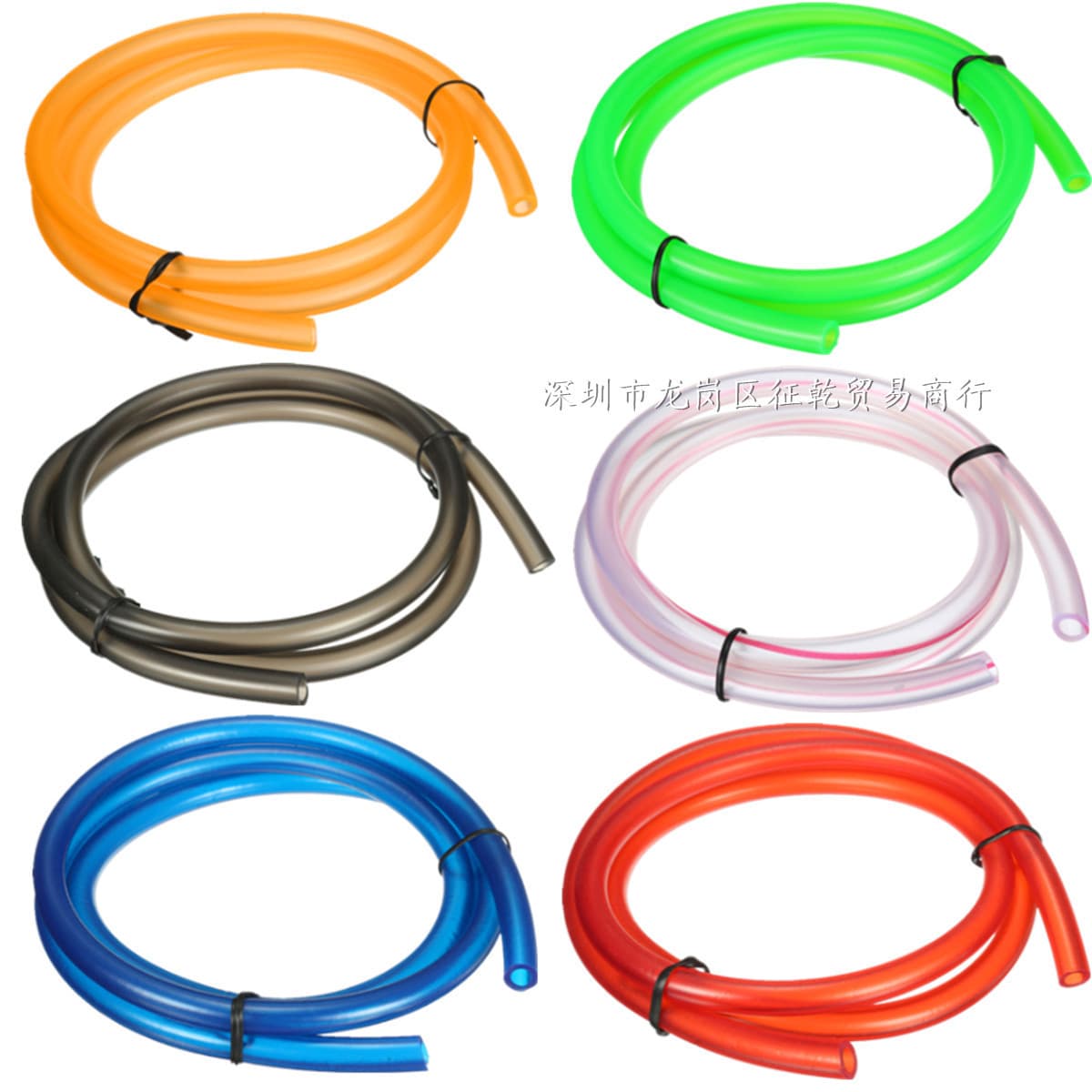 Motorcycle Modified Oil Hose Fuel Pipe Premium Rubber Gasoline Tube 1 Meter Long High Temperature Resistant Colored Oil Hose