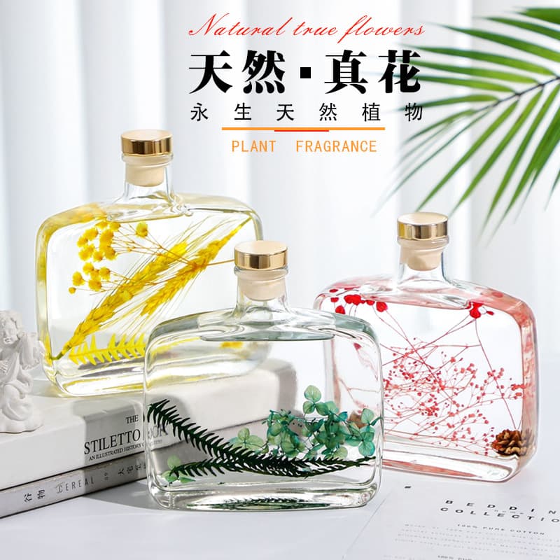 No-fire Aromatherapy Essential Oil Home Use Room Fragrance Toilet Air Freshener Everlasting Flower Aromatherapy Ornament