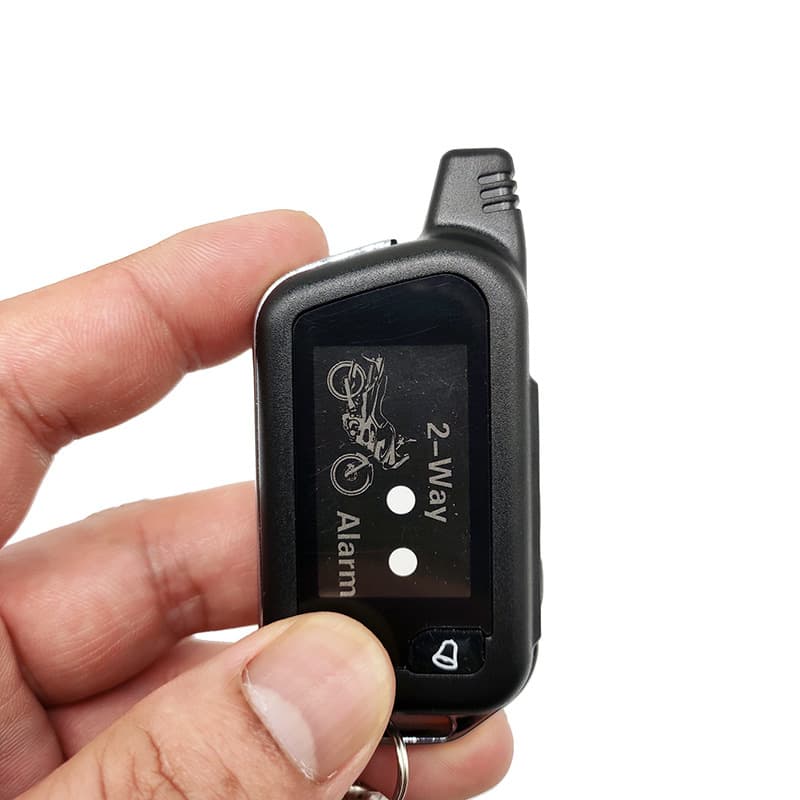 Motorcycle Anti-Theft Alarm with Start Shut down Dual Flashing Locate Sensitivity Adjustment Remote Alarm Vibration