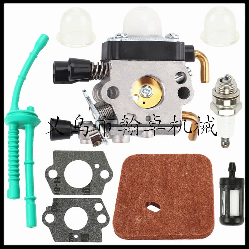 FS55 FS45 FS46 38 KM55 carburetor air filter fuel line filter cotton lawnmower parts HZPJ