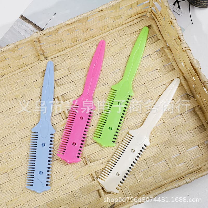 1 Yuan Hair Clipper, Hair Comb, Hair Cutter, Household Bangs Trimmer, Double-sided Hair Styling Tool, 1 Yuan Street Vendor