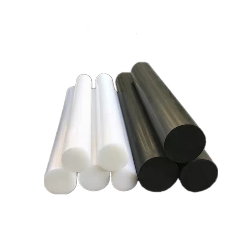 DuPont acetal rod, white acetal rod, black Delrin rod material, hard plastic processing from 3-500mm