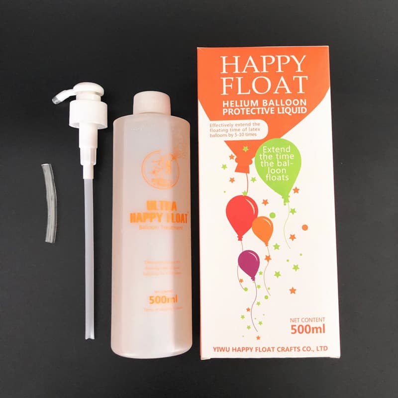 Large bottle of 500ml helium protection liquid extends the floating time of helium balloons 25 times latex balloon helium leak-proof liquid