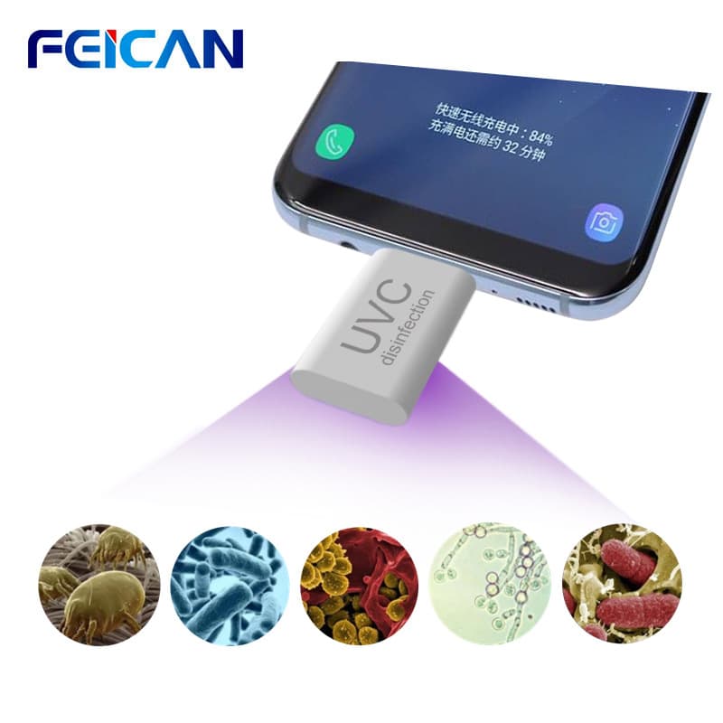 Factory spot outdoor portable ultraviolet LED sterilization and disinfection lamp UVC cosmetics disinfection box lamp disinfection lamp
