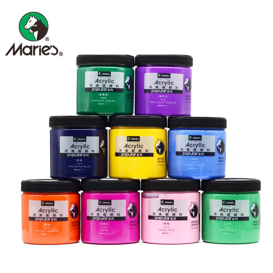 Marley 500ml acrylic paint A-Z500 wall painting graffiti creation acrylic paint