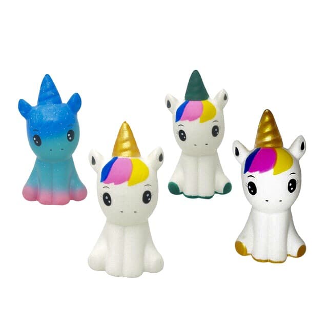 Factory Direct Slow Rebound Little Beauty Beast Starry Sky Unicorn Squishy Soft Stress Relief Vent Toy