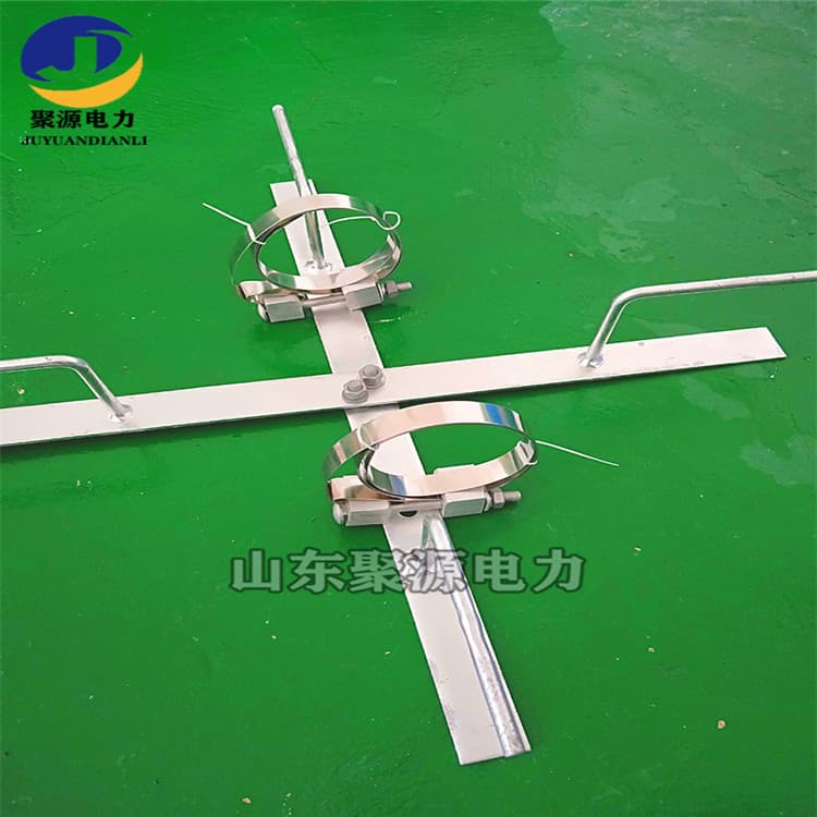 OPGW/ADSS Fiber Optic Cable Installation Mounting Bracket, Pole-Mounted Cable Slack Storage Frame Fixing Hardware, Factory Direct Sale
