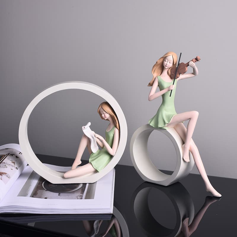 Modern minimalist soft decorative ornaments for living room, wine cabinet, bedroom, American-style TV cabinet decor, gift