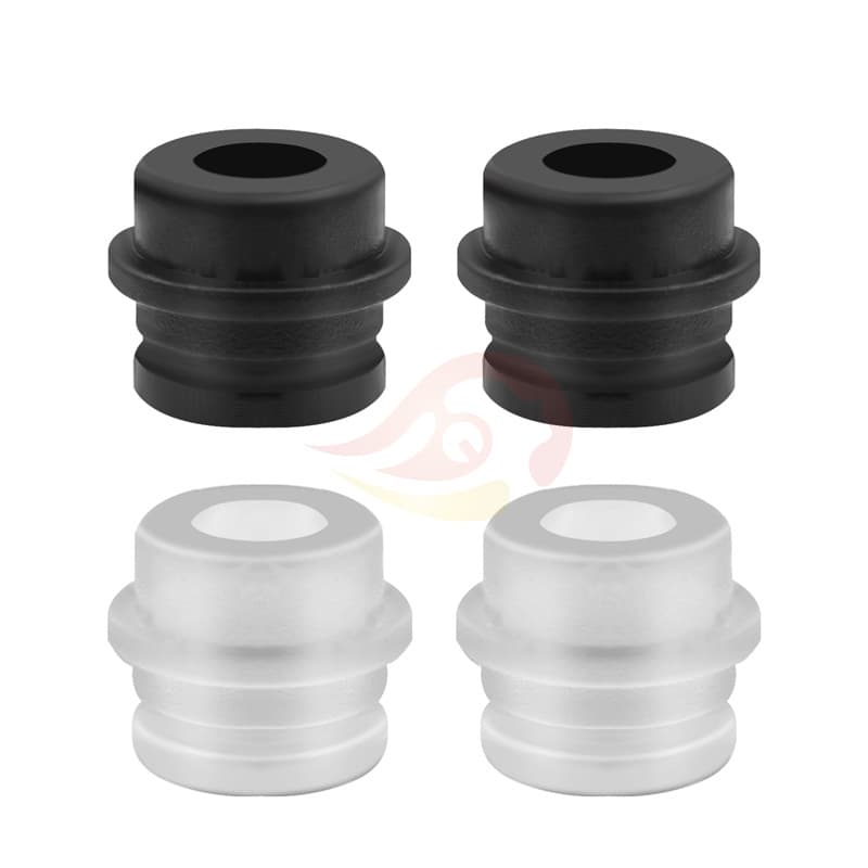 Large Boot 6-6.5 Hole Compatible Silicone Sleeve Headphone Plug Sleeve Soft Rubber Boot Cable Exit Hole 4mm