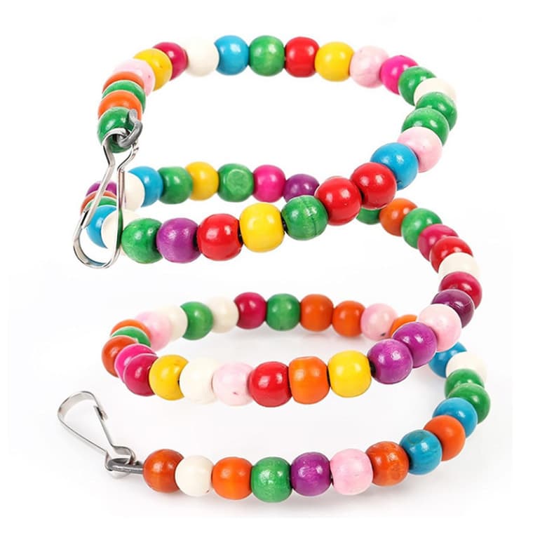 Colorful Rotating Ladder Amazon Hot Selling Parrot Toy Parrot Chewing Bird Toy