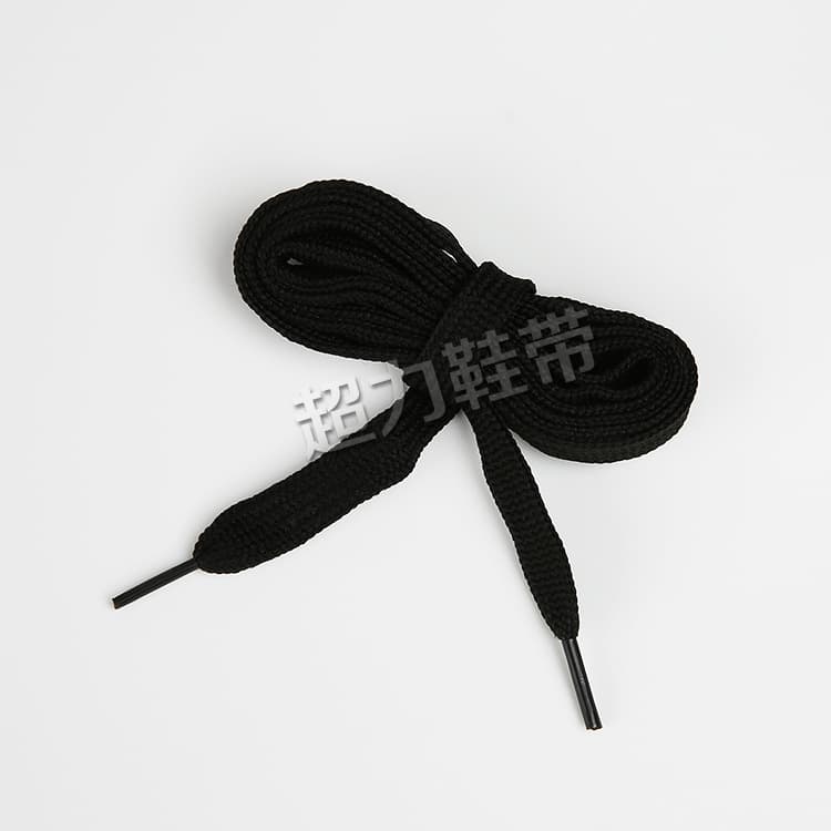 Flat shoelaces black white colorful casual canvas shoes awning tie rope versatile colored shoelaces