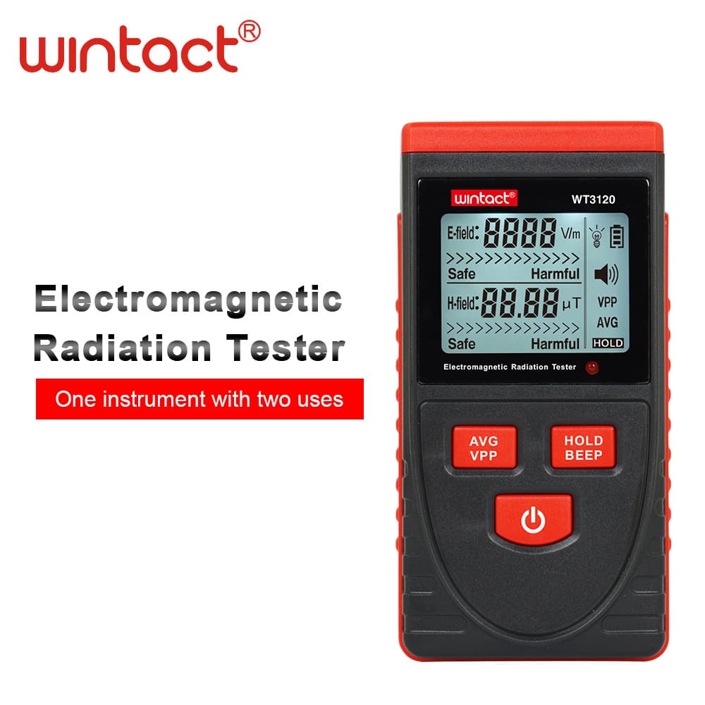 Huitianyi WT3120 Electromagnetic Radiation Tester for Home Appliances and Office Equipment, Mobile Phone Radiation Protection