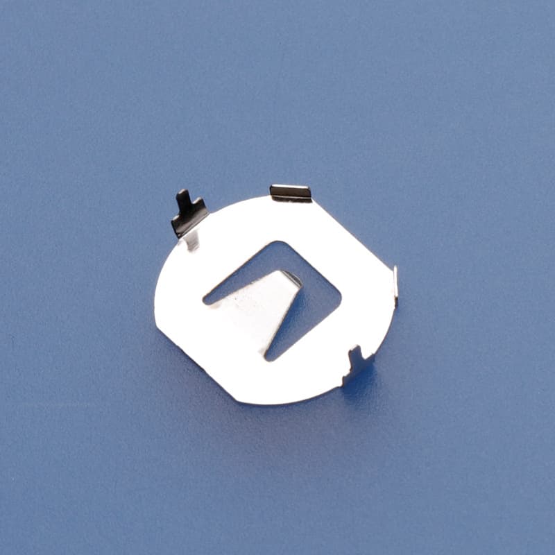 CR1620 manganese steel battery buckle single layer 1620 button battery sheet 1616 battery clip
