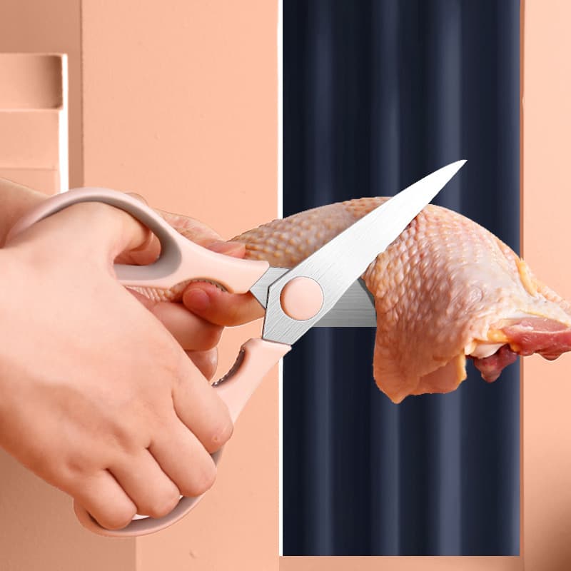 Multifunctional Kitchen Scissors Stainless Steel Poultry Shears Food BBQ Scissors Ample Stock
