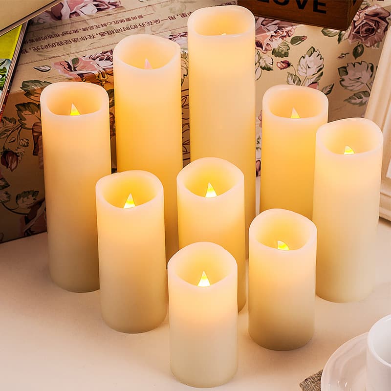 Cross-border Simulation LED Remote Control Electronic Candle for Home, Coffee Shop, Church, Birthday, Wedding Atmosphere, and Guiding Light
