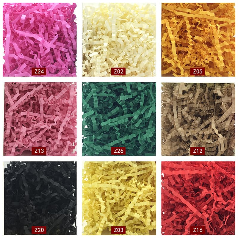 1 Jin Colorful Crepe Paper Wave Crinkle Paper Gift Box Candy Box Cosmetic Filler 1 Jin 500g